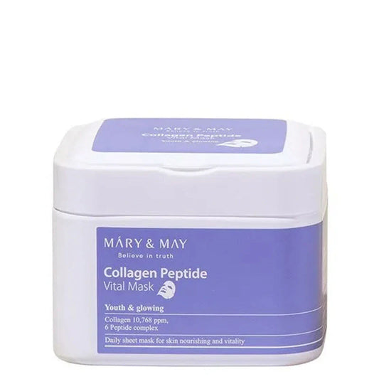 Mary&May - Collagen Peptide Vital Mask [30 sheets]