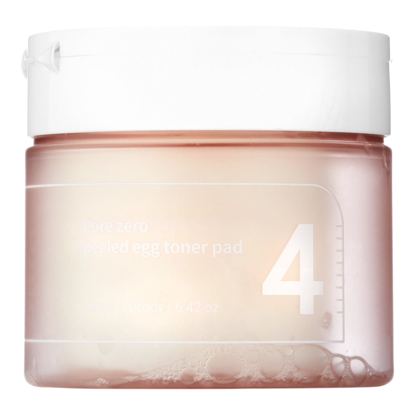 numbuzin - No. 4 Pore Zero Peeled Egg Toner Pad [70 pcs]