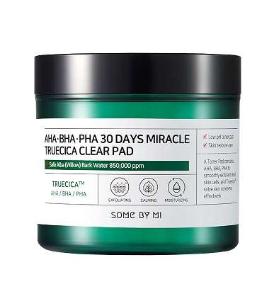 SOME BY MI - AHA, BHA, PHA 30 Days Miracle Truecica Clear Pad 70Stk