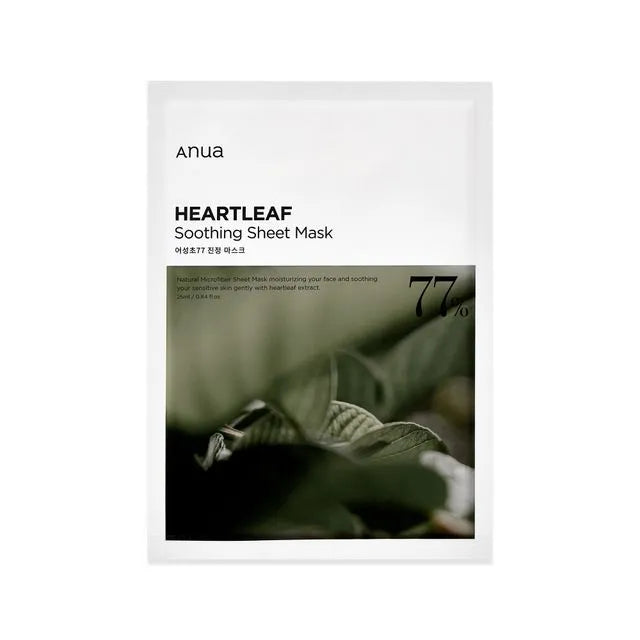 Anua - Heartleaf 77% Soothing Sheet Mask [25ml x 1pc]