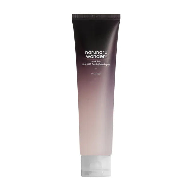 Haruharu WONDER - Black Rice Triple AHA Gentle Cleansing Gel [100ml]