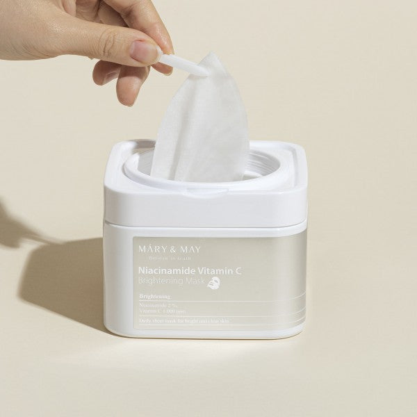 Mary&May - Niacinamide Vitamin C Brightening Mask [30 sheets]