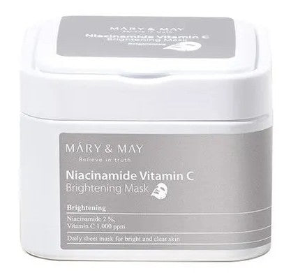 Mary&May - Niacinamide Vitamin C Brightening Mask [30 sheets]
