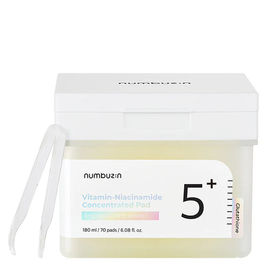 numbuzin - No.5 Vitamin-Niacinamide Concentrated Pad [70 pads]