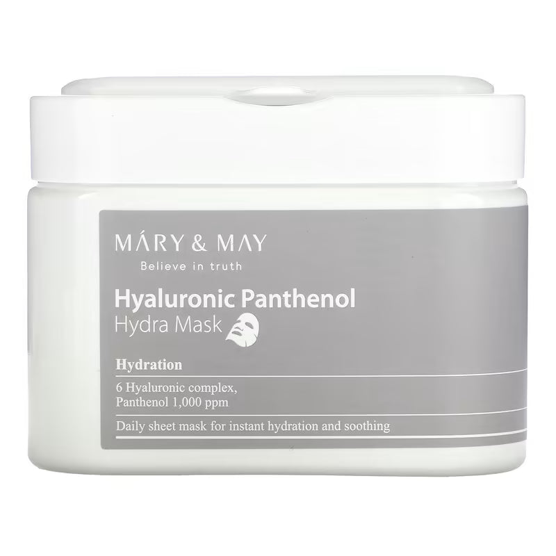 Mary&May - Hyaluronic Panthenol Hydra Mask [2023 Version - 30 sheets]